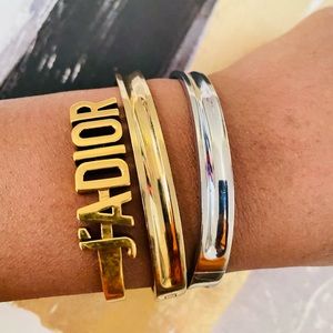 Gold and Silver Bracelet